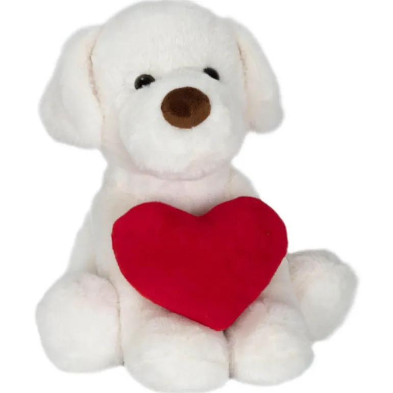 Peluche Perrito Corazón 26 cm Varios Modelos