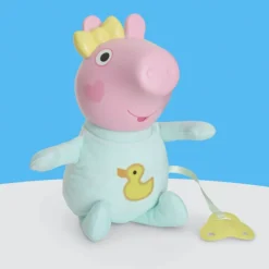 Peppa Pig Evi Gruñidos y Abrazos Muñeca Interactiva