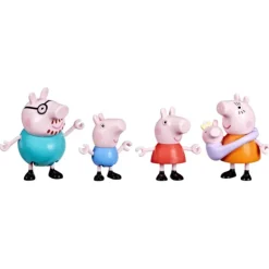 Peppa Pig Pack 5 Figuras Peppa y su Familia de 5