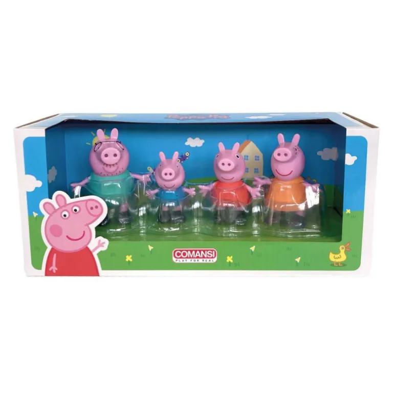 Peppa Pig Set Colección 4 Figuras