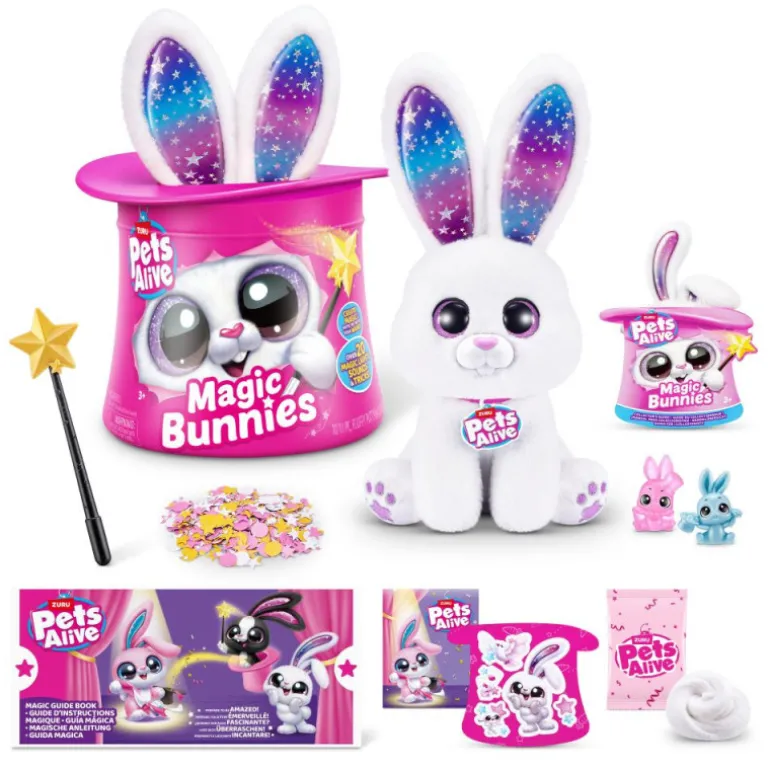 Pets Alive Magic Bunnies Conejo Interactivo Varios Modelos