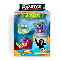 Piratix Wild Kingdom Pack 4 Figuras Varios Modelos