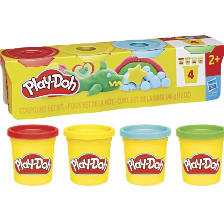 Play-Doh Pack 4 Botes Varios Modelos