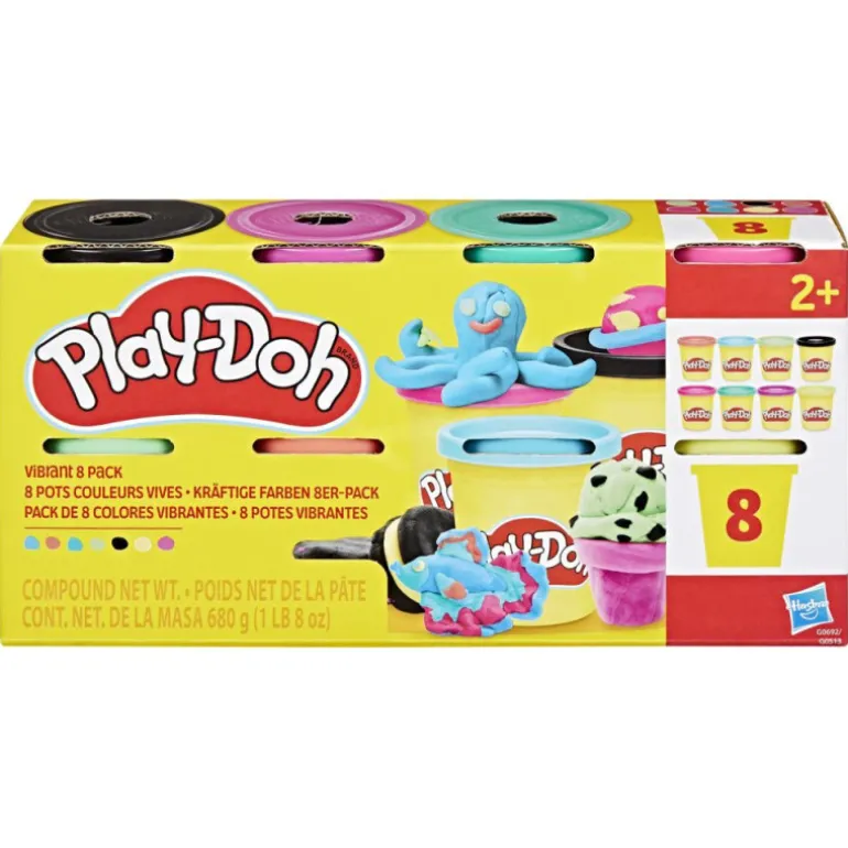 Play-Doh Pack 8 Botes Varios Modelos