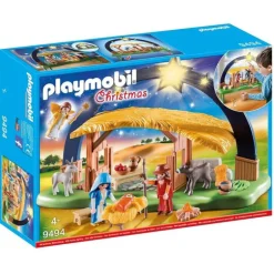PLAYMOBIL Christmas Belén con Luz - 9494
