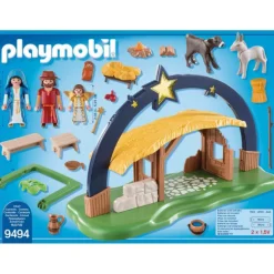 PLAYMOBIL Christmas Belén con Luz - 9494