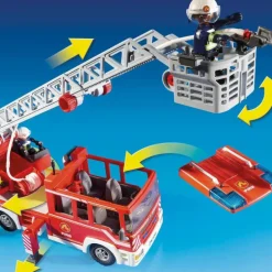 PLAYMOBIL City Action Camión de Bomberos con Escalera - 9463