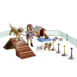PLAYMOBIL City Life Entrenadora de Perros - 70676