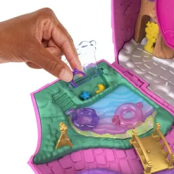 Polly Pocket Cofre para Mini Muñecas Unicornio Partyland