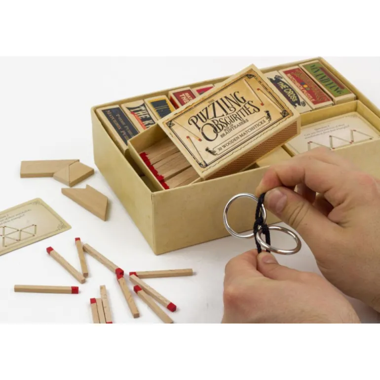 Professor Puzzle The Puzzling Obscurities Caja con Desafíos para la Mente