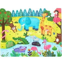 Puzzle Progresivo 12-18-26-38 Piezas Varios Modelos