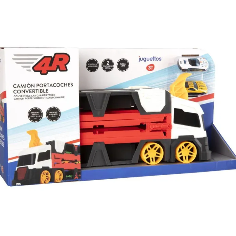 4R Camión Portacoches Convertible