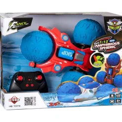 Radio Control Amphibious Spheric Coche Acrobático con Inflador