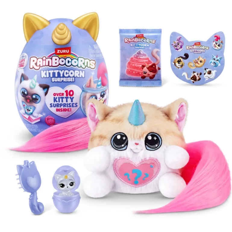 Rainbocorns Kittycorn Surprise Peluche Gatito Varios Modelos