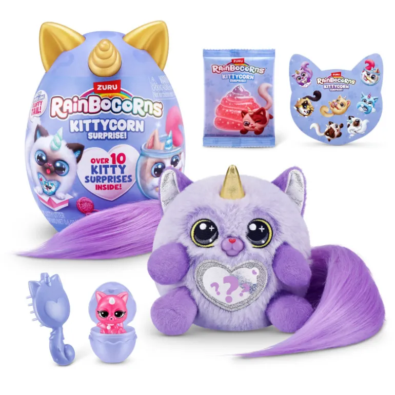 Rainbocorns Kittycorn Surprise Peluche Gatito Varios Modelos
