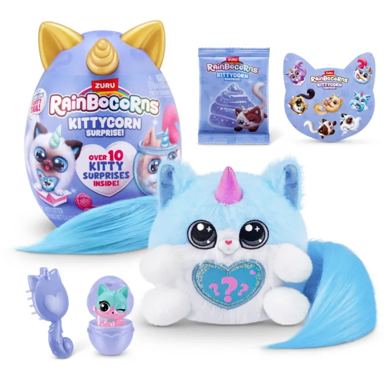 Rainbocorns Kittycorn Surprise Peluche Gatito Varios Modelos
