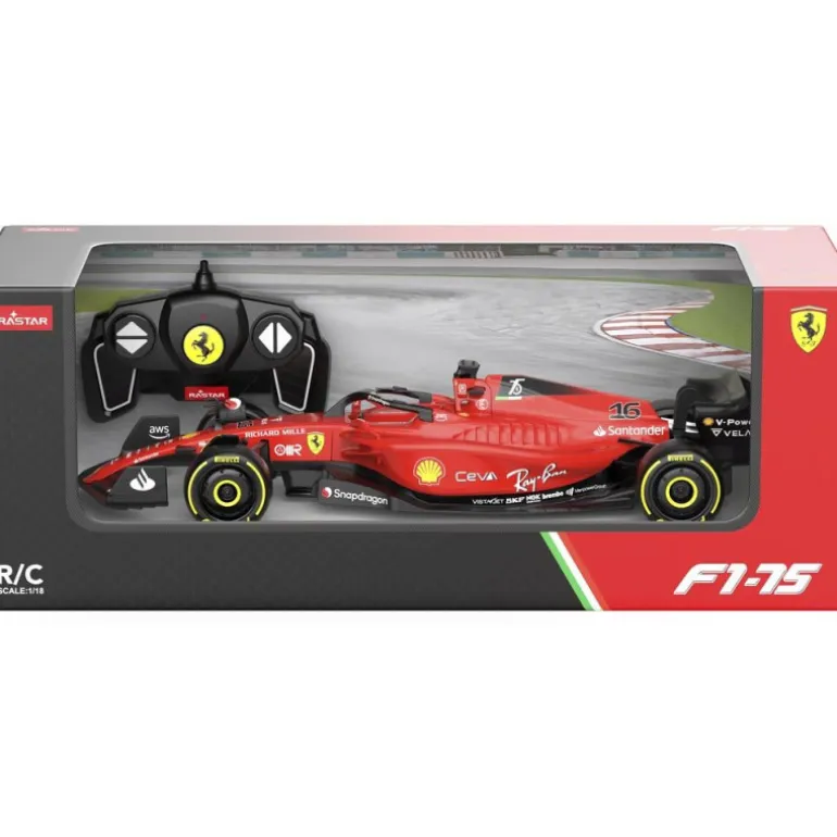 Rastar Radio Control Ferrari F1 75 1:18