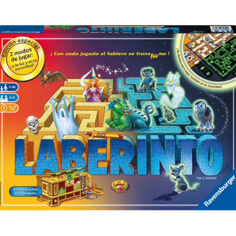 Ravensburger Laberinto Glow in Dark Juego de Mesa