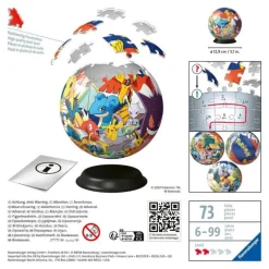Ravensburger Puzzle 3D 72 Piezas Pokémon Poke Ball