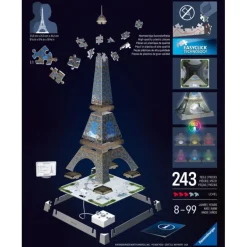 Ravensburger Puzzle 3D Monumentos Icónicos Torre Eiffel