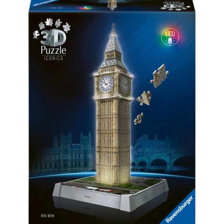 Ravensburger Puzzle 3D Monumentos Icónicos Big Ben
