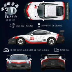 Ravensburger Puzzle 3D Porsche 911 GT3 Cup