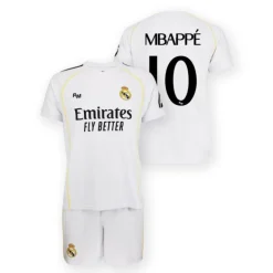 Real Madrid Primera Equipación Mbapee Talla 12 Años Temporada 2025-2026