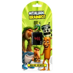 Reloj Digital Led Italian Brainrot