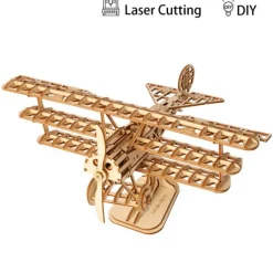 Robotime Avión Maqueta de Madera