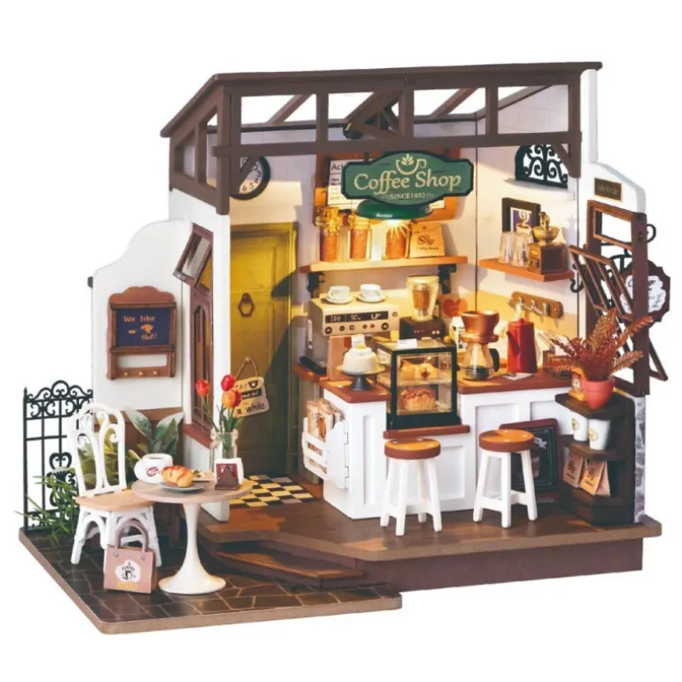 Robotime Cafetería Maqueta