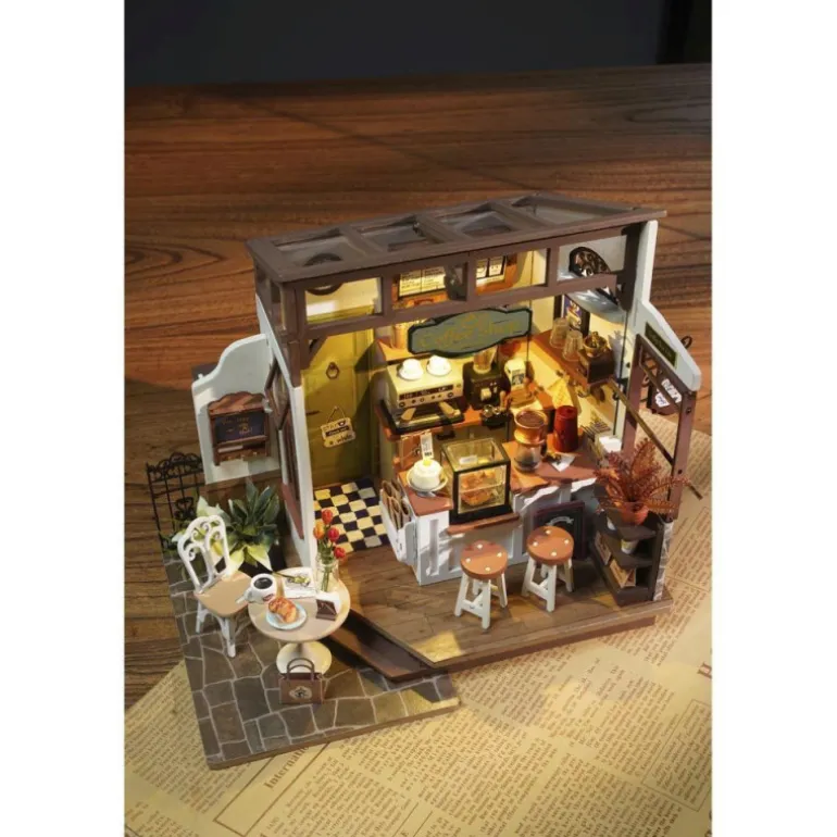 Robotime Cafetería Maqueta