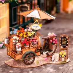 Robotime Carro de Flores Maqueta