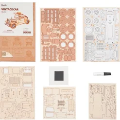 Robotime Coche Vintage Maqueta de Madera