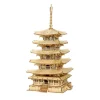 Robotime Five Storied Pagoda Maqueta de Madera