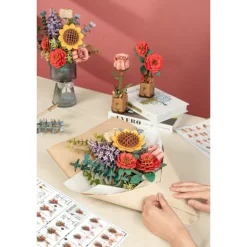 Robotime Flower Bouquet Maqueta
