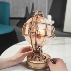 Robotime Globo Luminoso Maqueta de Madera