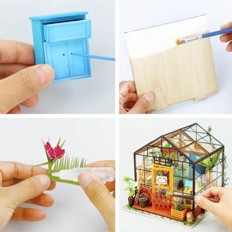 Robotime Invernadero de Katy Maqueta