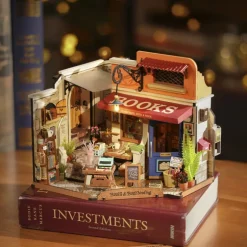 Robotime Librería Maqueta