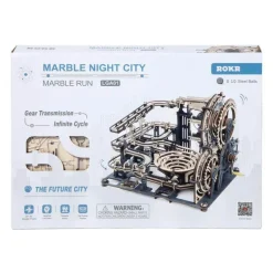 Robotime Marble Night City Maqueta de Madera