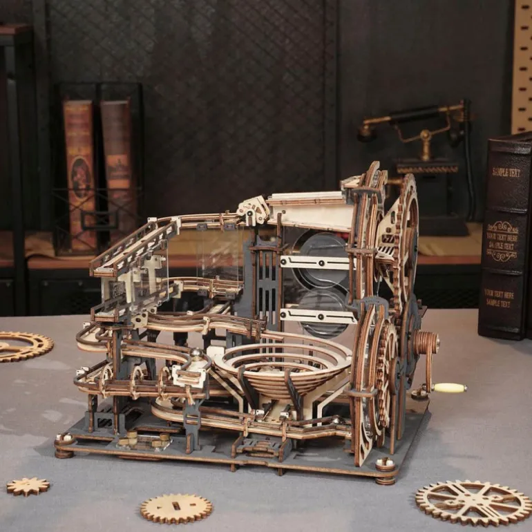 Robotime Marble Night City Maqueta de Madera