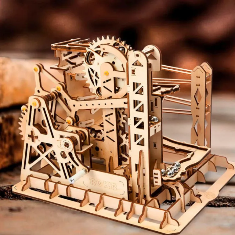 Robotime Montaña Rusa Maqueta de Madera