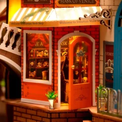 Robotime Sujetalibros Venecia Romántica Maqueta