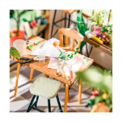 Robotime Tienda de Flores de Emily Maqueta