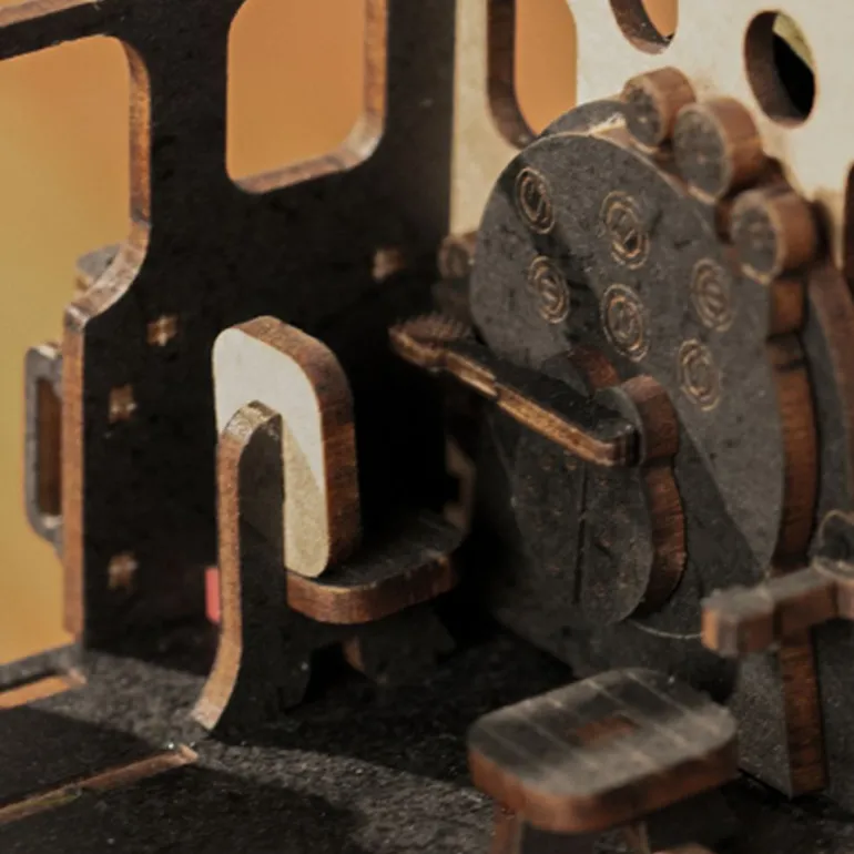 Rolife Steam Journey Rompecabezas 3D de Madera