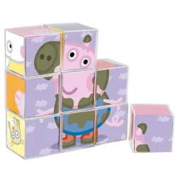 Rompecabezas 9 Cubos Peppa Pig