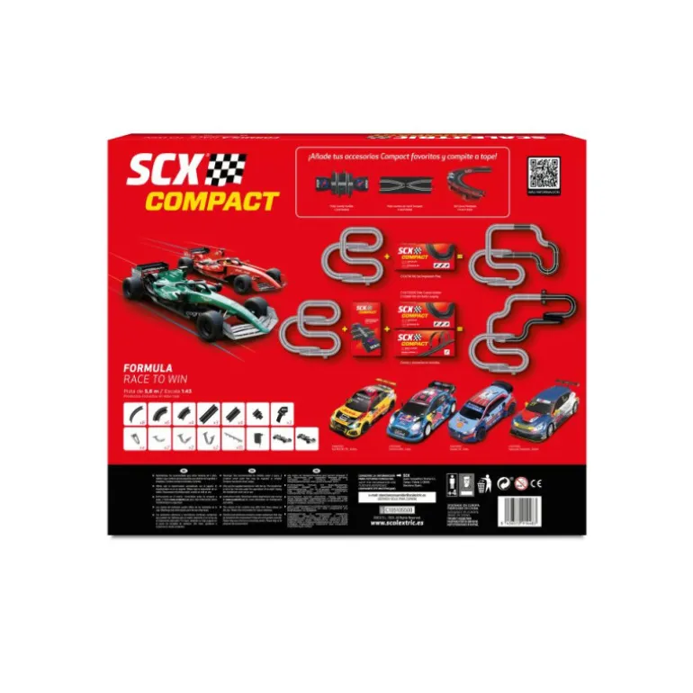 Scalextric Compact Fórmula Race to Win