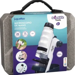 Scientific Tools Microscopio de Mano Maletín