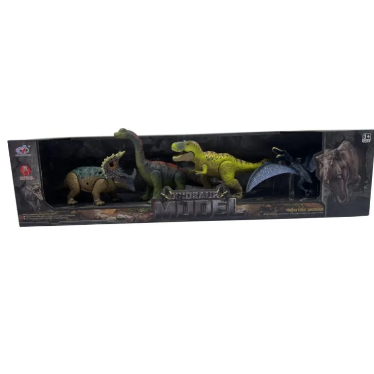 Set 4 Figuras Dinosaurios