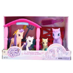 Set 4 Unicornios en Establo