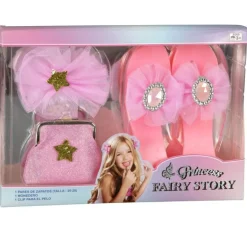 Set Sandalias y Bolso Princesa Rosa